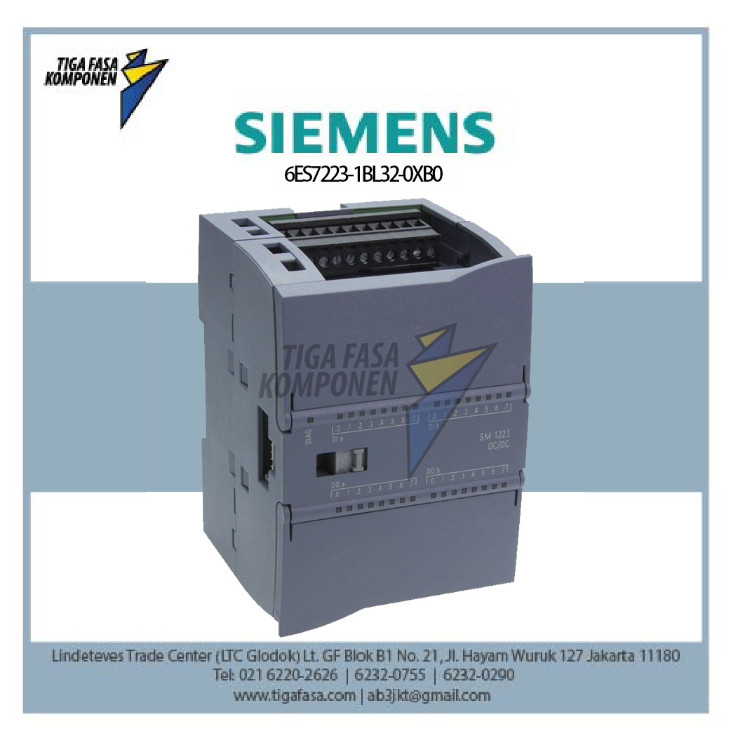 6ES7223-1BL32-0XB0 S7-1200 SM1223 DC 16 DI 16 DO