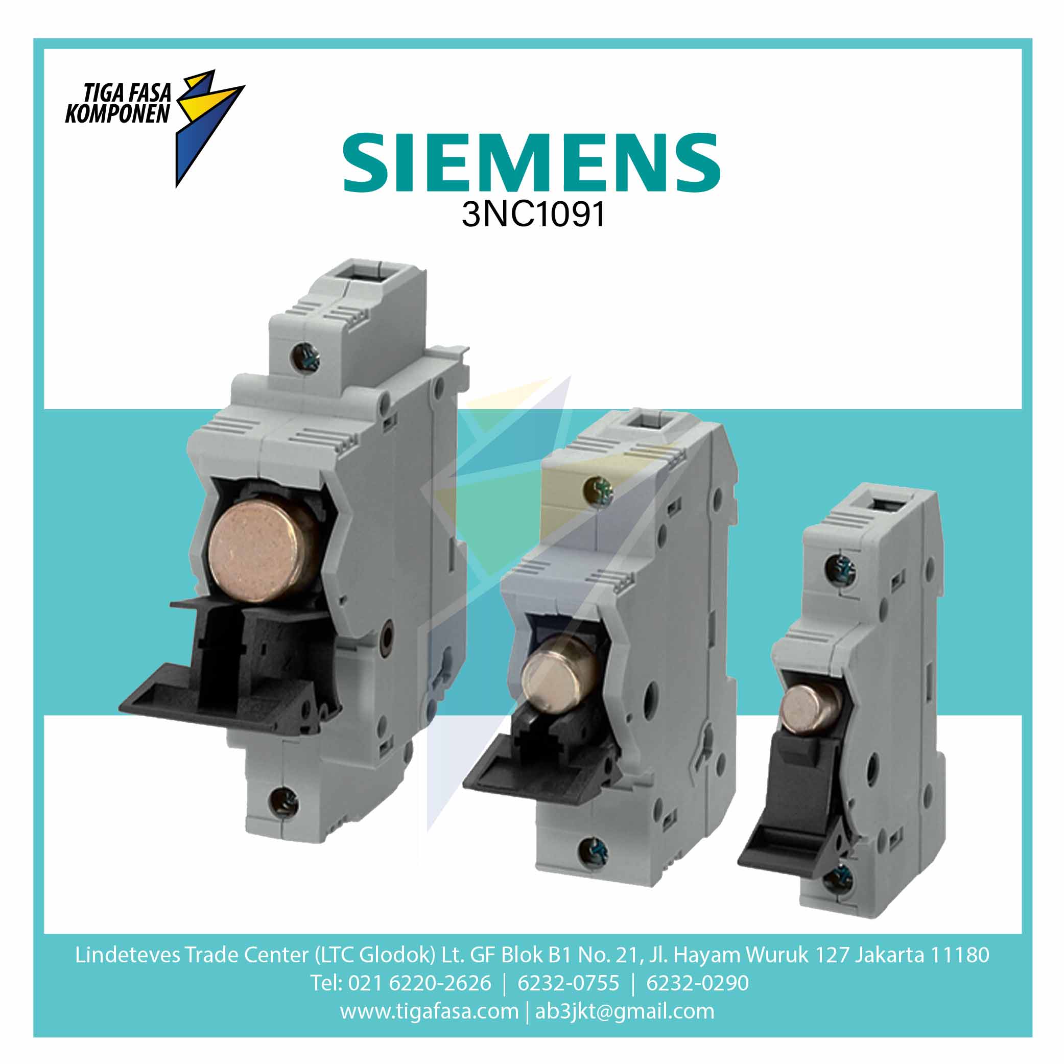 3NC1091 SITOR Fuse Switch 10x 38 Up to 32 A