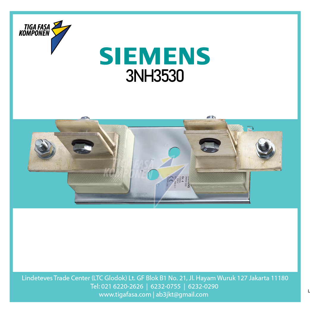 3NH3530 LV HRC fuse base Sz. 4, 1-pole 1250 A