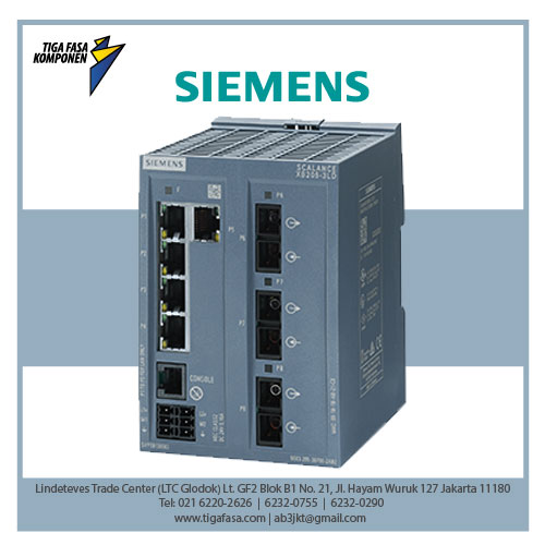 6GK5205-3BF00-2AB2 SCALANCE XB205-3LD managed Layer 2 IE switch