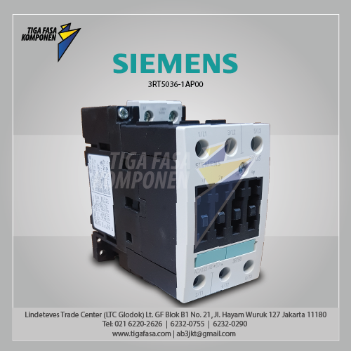 3RT5036-1AP00 MC AC 230 V 22 kW 400 V3P