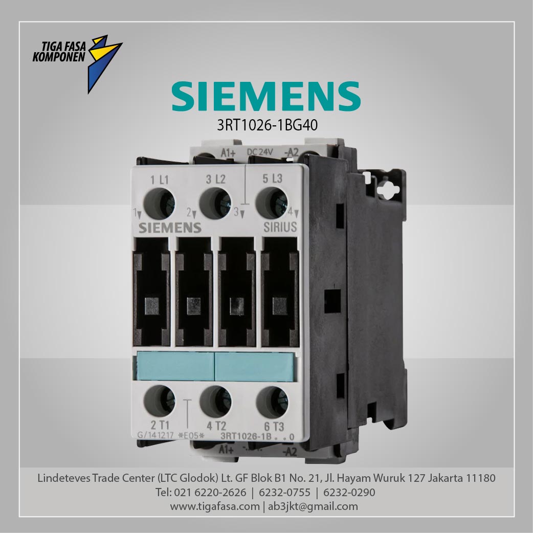 3RT1026-1BG40 MC-11kW/400V 125VDC