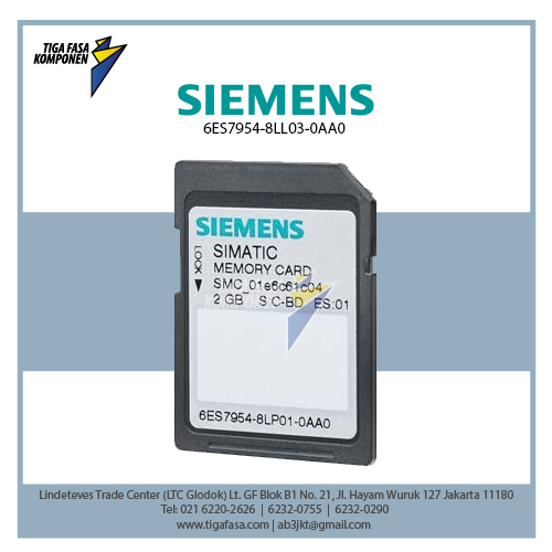 6ES7954-8LL03-0AA0 Memory Card For S7-1X00 256 MB