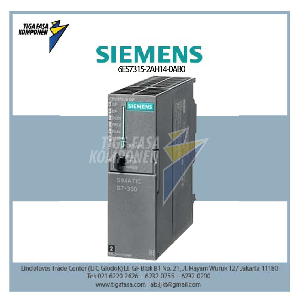 6ES7315-2AH14-0AB0 S7-300 CPU 315-2DP