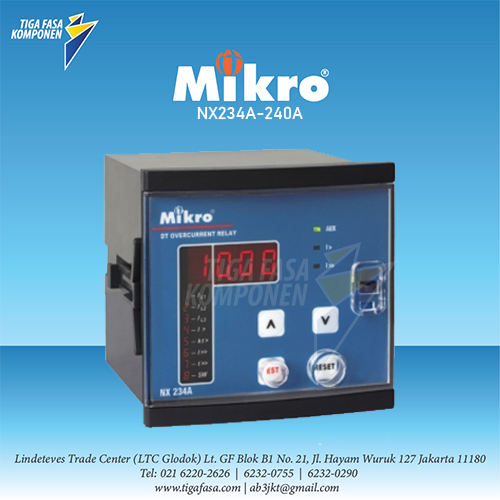 NX234A-240A DT Over Current 50Hz 198-265 V AC MIKRO