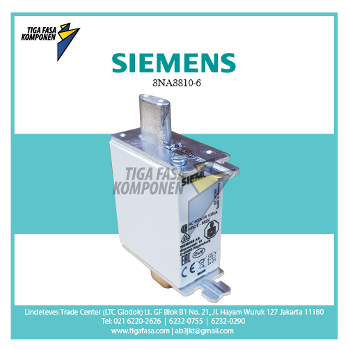 3NA3810-6 FUSE NH000 25 A