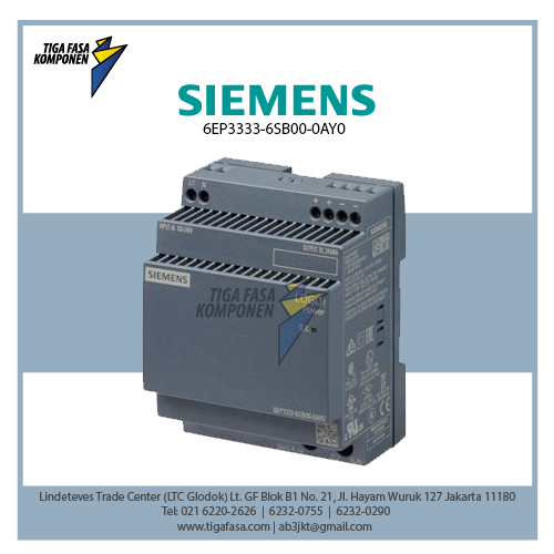6EP3333-6SB00-0AY0 LOGO!POWER 4A 24VDC 100-240VAC