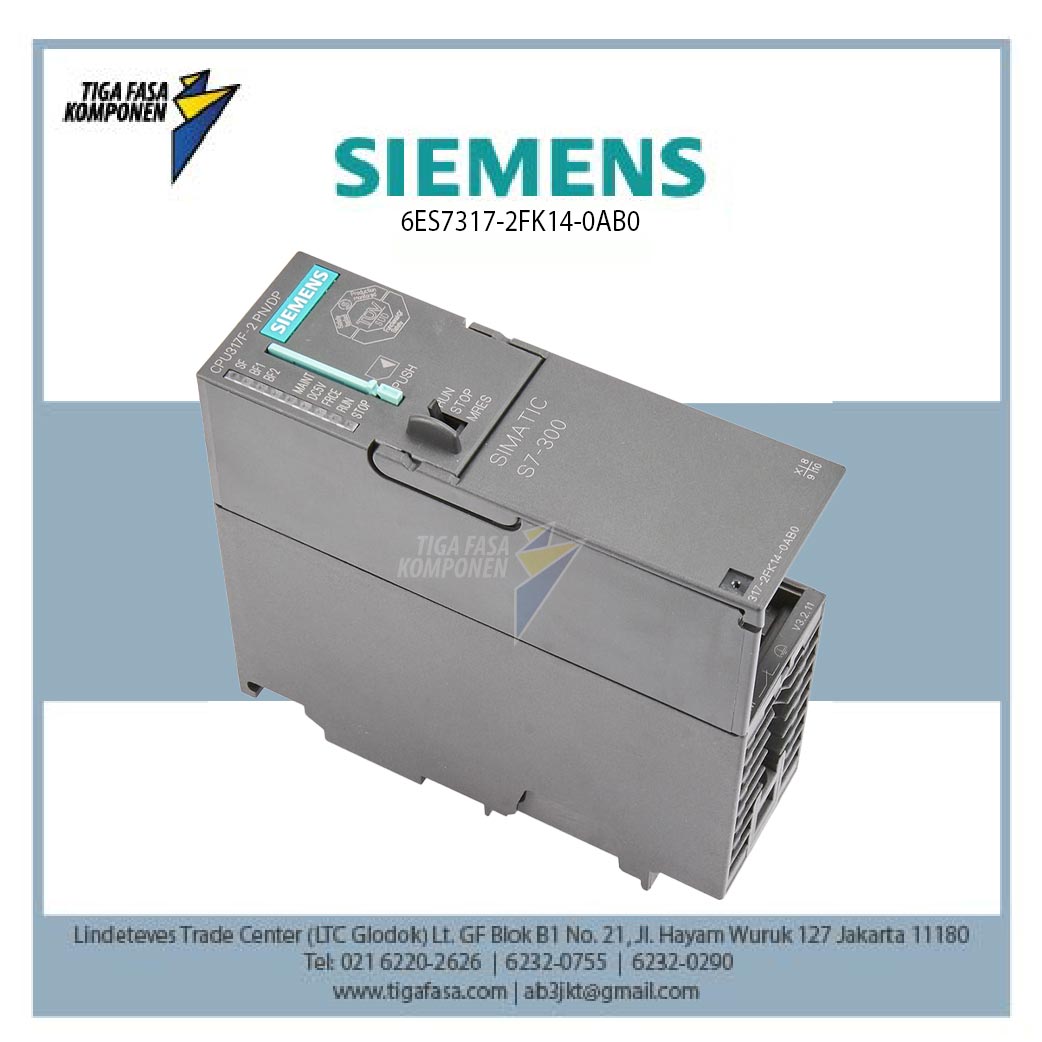 6ES7317-2FK14-0AB0 SIMATIC S7-300 CPU317F-2 PN/DP