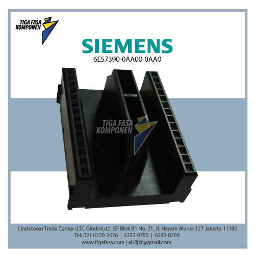 6ES7390-0AA00-0AA0 S7, Bus connector (replacement part)