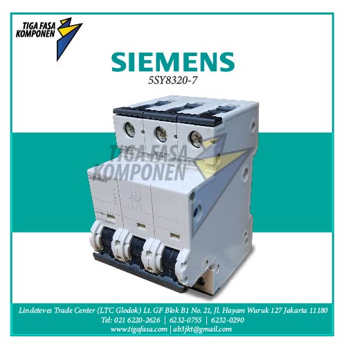 5SY8320-7 MCB 3P 20A 25kA 