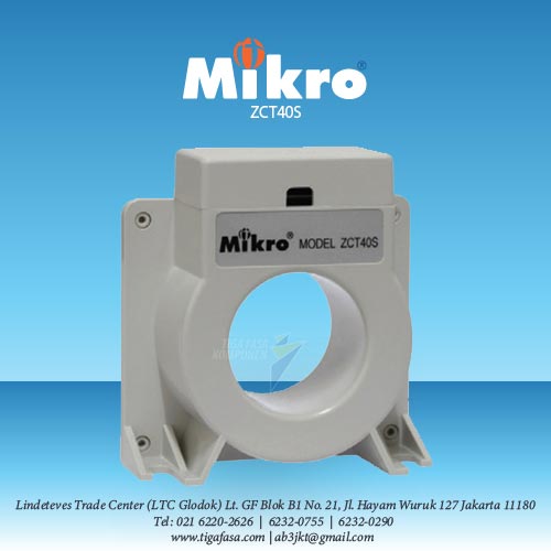 ZCT40S Zero Phase Current Transformer D 40mm MIKRO