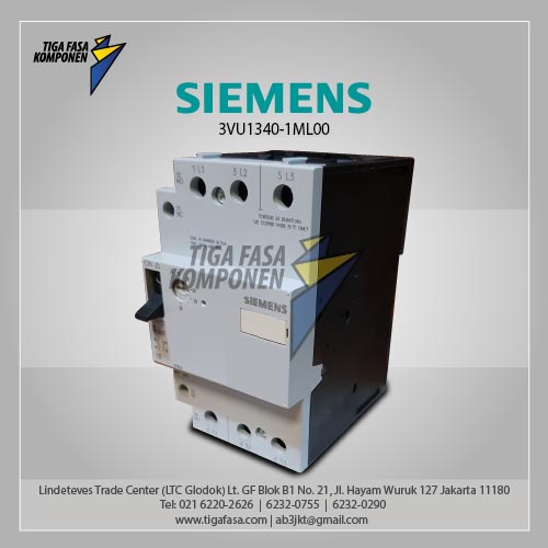 3VU1340-1ML00 Circuit Breaker 6-10A 