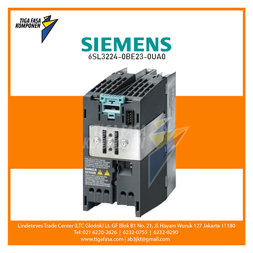 6SL3224-0BE23-0UA0 G120 Inverter 3P 3KW 380-480V