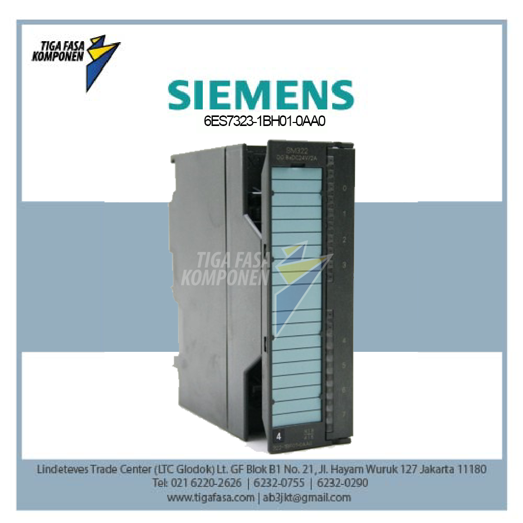 6ES7323-1BH01-0AA0 S7-300 SM 323 8 DO