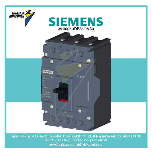 3VJ1005-1DB32-0AA0 MCCB 3P 40-50A 18kA