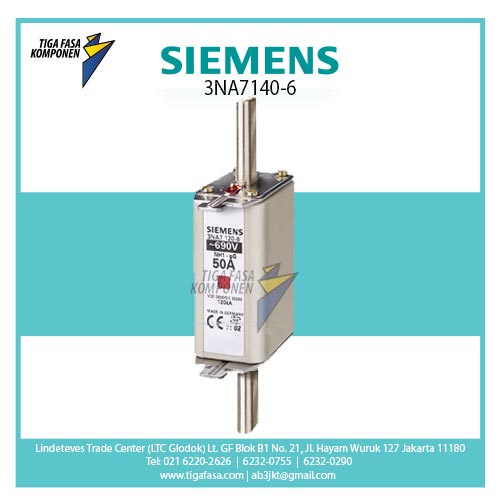 3NA7140-6 FUSE NH1 200A