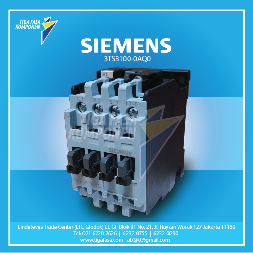 3TS3100-0AQ0 MC 5.5kW 12A 380VAC 
