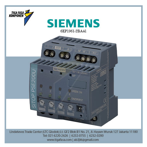 6EP1961-2BA41 SITOP PSE200U 24 V DC/40 A output: 24 V DC/4x 10 A