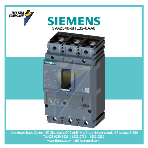 3VA2340-6HL32-0AA0 MCCB 3P 160-400A 85kA 