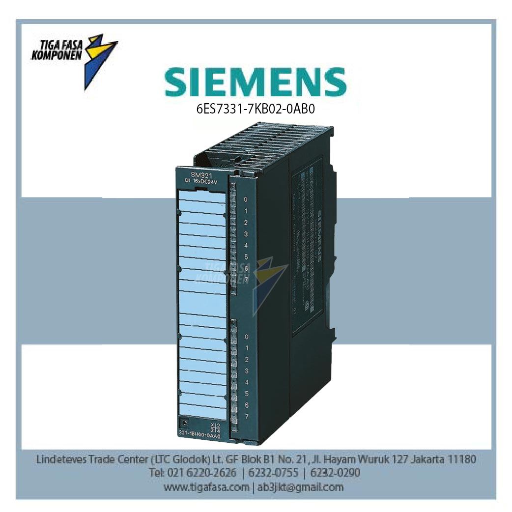 6ES7331-7KB02-0AB0 S7-300 SM331 2 AI