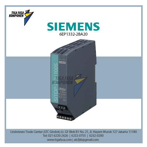 6EP1332-2BA20 SITOP PSU100S 24 V/2.5 A 120-230VAC/DC