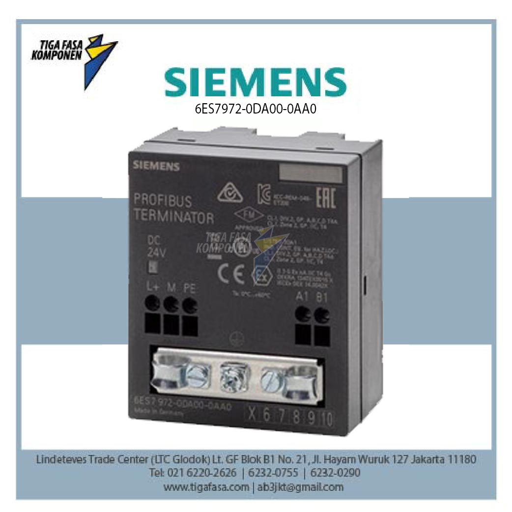 6ES7972-0DA00-0AA0 SIMATIC DP, RS485