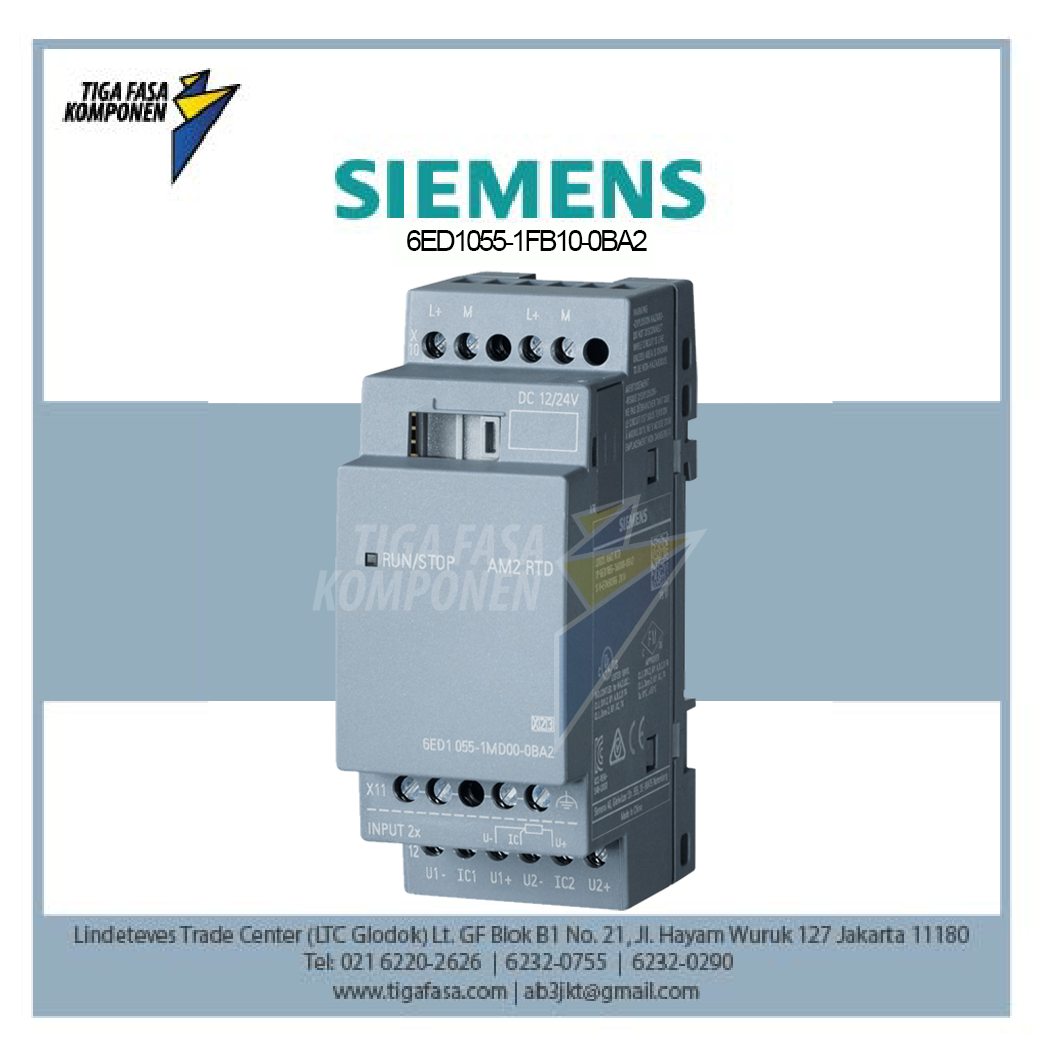6ED1055-1FB10-0BA2 LOGO DM16 Expansion Module 8DI/8DO