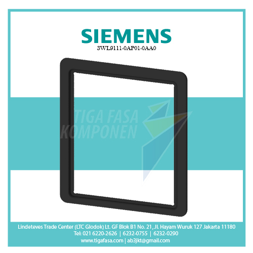 3WL9111-0AP01-0AA0-Z Options: I32 Door Sealing Frame IP41