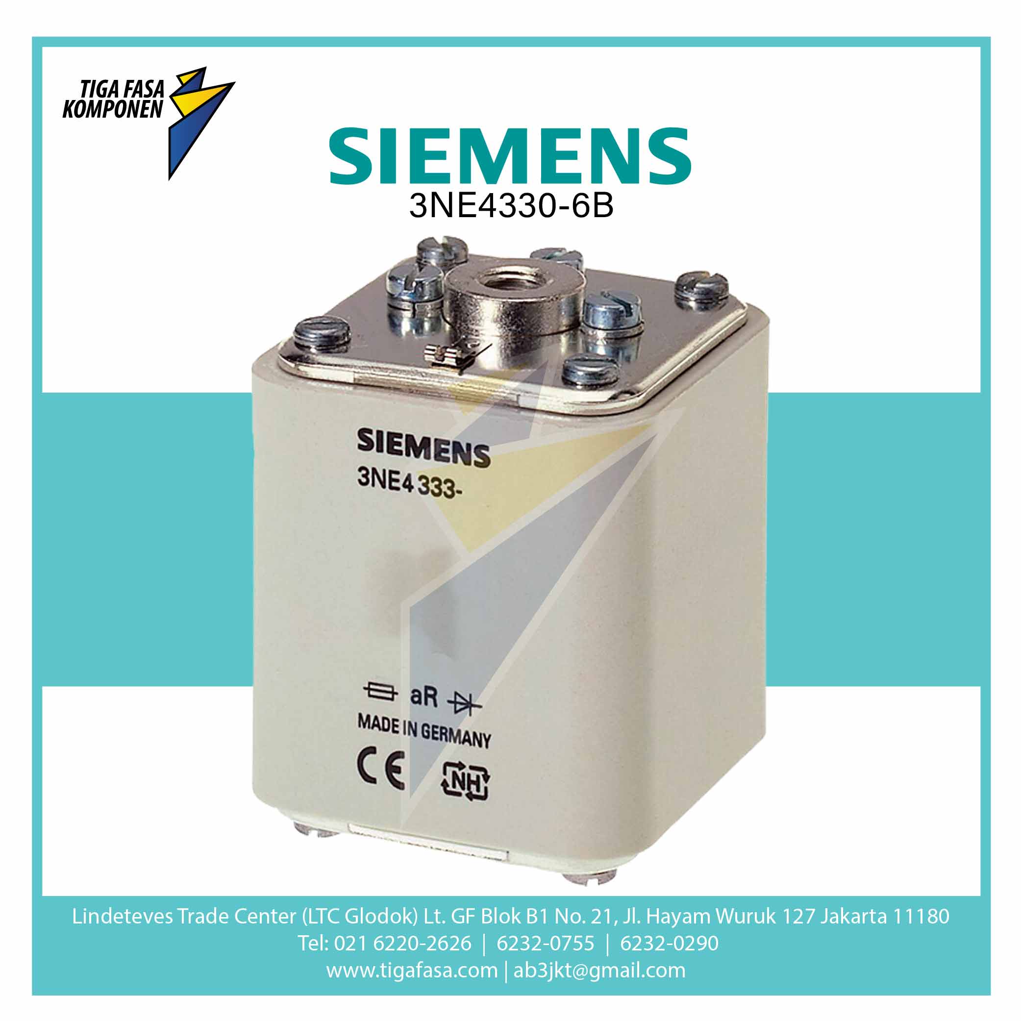 3NE4330-6B SITOR FUSE LINK 315 A