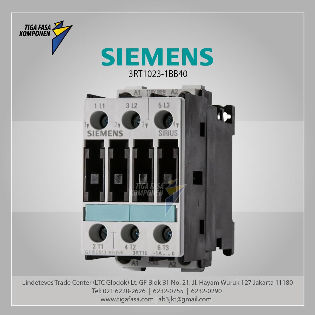 3RT1023-1BB40 MC-4kW 24VDC